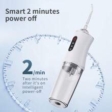 Electric Water Flosser, Cordless Portable Oral Irrigator, With 3 Modes And 4 Nozzles, Suitable For Travel And Home, Perfect For Trips Business Travels, Festivals Gift Options - Multicolor - View 8