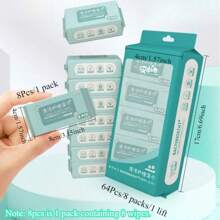 8pcs/Pack Daily Cleansing Wet Wipes, Suitable For Hand & Face Cleaning, Christmas & New Year Gift