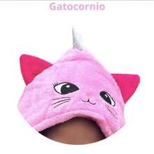 Pijama Fofinho Fleece Macacão Infantil Gatinha Rosa Kigurumi Feminino Meninas Original - Rosa Bebê - Visão 4