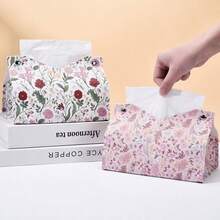 Hộp khăn giấy sáng tạo, hộp đựng khăn giấy bằng da cho phòng khách, phòng ngủ, túi đựng giấy vệ sinh đa chức năng, hộp khăn giấy họa tiết hoa, hộp đựng khăn giấy bằng da PU dày, hộp khăn giấy chống thấm nước, hộp khăn giấy trang trí cho nhà hàng, phòng tắm, ô tô, thích hợp cho nhà bếp, phòng ăn, phòng ngủ, phòng tắm, ô tô, hộp khăn giấy Ngày của Mẹ, thích hợp làm quà tặng Ngày của Mẹ và mùa cưới. - Nhiều màu - Xem 9