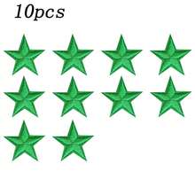 1/3/5/8/10/20/30/50Pcs 3cm/1.18in Mini Star Iron On Patches, Cute Embroidered Applique Iron On/Sew On Patches For Clothing, Jackets, Hats,Backpacks, Jeans - Star style - View 25