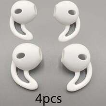 4pcs Non-Slip Sports Ear Tips For Wireless Earbuds - Sweatproof Anti-Fall Silicone Ear Hooks With Secure Fit Wing Design, Comfortable Gym Running Workout Earphone Covers Compatible With Airpods - Multicolor - View 11