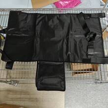 1 Set Almohadilla de extensión para asiento de avión para niños, pedal de pie portátil para viajes, reposapiés/reposapies ajustable para niños, ideal para vuelos largos y viajes familiares - Gris - Ver 9