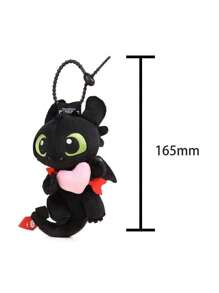 Universal Pictures 官方授权《驯龙高手》无牙仔毛绒背包挂件，可爱包包吊坠，钥匙扣毛绒装饰，卡通治愈系毛绒玩偶背包配件，圣诞节生日礼物，送给家人和朋友 - Heart Version - 查看 9