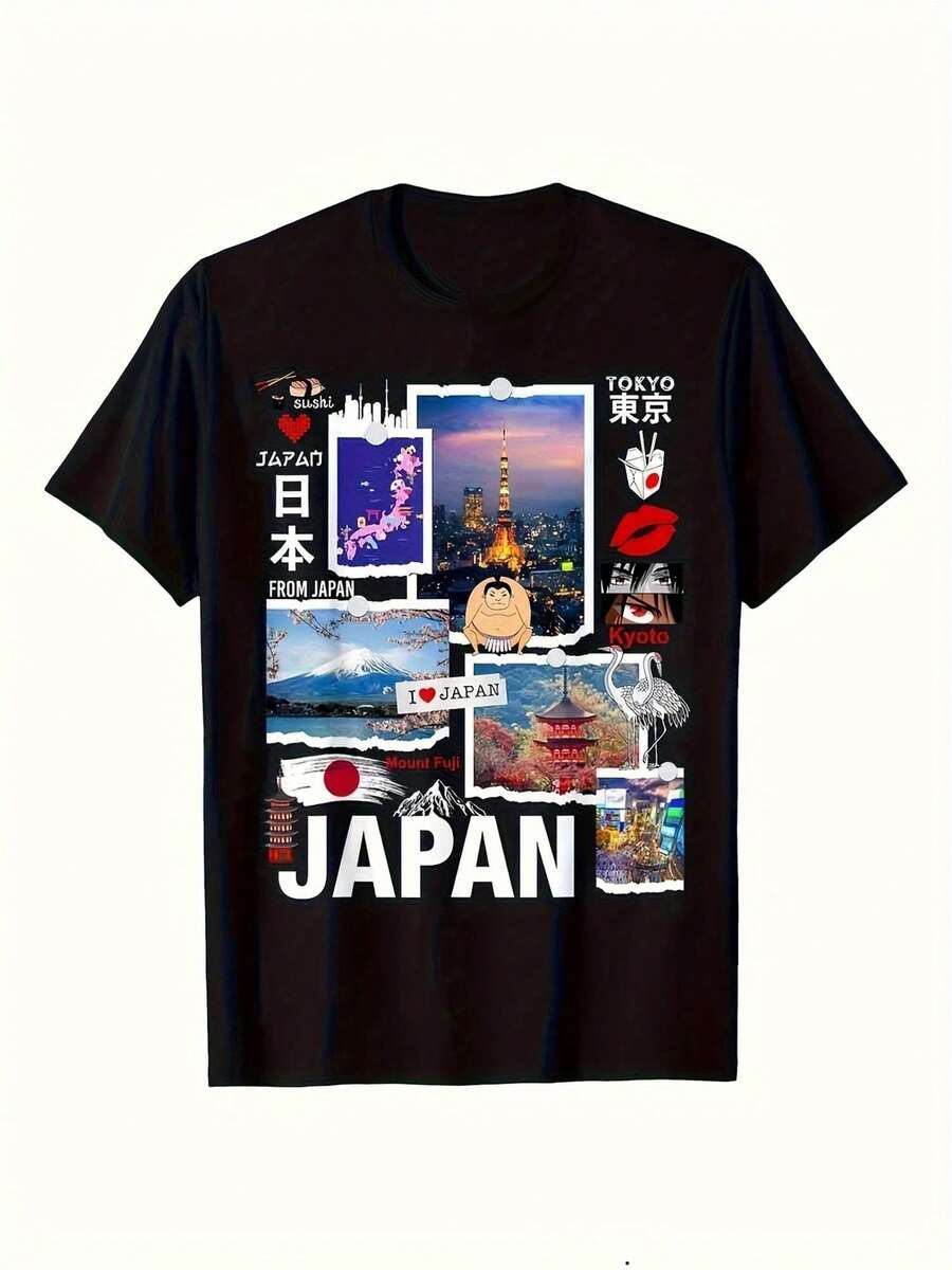 Men T-Shirts - Negro - Ver 1