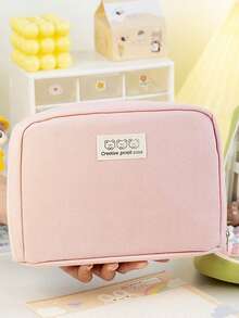 1 件大容量学生铅笔盒，多功能分类文具收纳袋，学校用品 - 多色 - 查看 10