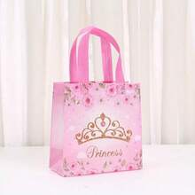 王子和公主派对礼品袋带手柄王子公主礼品糖果生日糖果礼品袋性别揭秘派对婴儿送礼会婚礼用品 - 彩色 - 查看 7