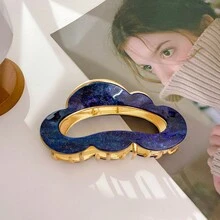 Korean Elegant Heart Shaped Plastic Claw Hair Clip, Medium Size, Wholesale,Hair Accessories,Hair Claw,Claw Clips,Hair Clutch,Hair Jaw Clip Fall Winter For Vacation Outfits Woman