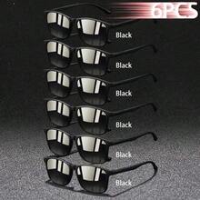 Sports Glasses - 6件-(6黑色) - 查看 1