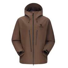 CAMEL CROWN Men's Outdoor Classic Hardwearing Jacket, Single-Layer Waterproof Hiking Coat - Brown - View 2