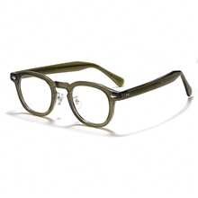 复古风 TR90 镜框眼镜，配醋酸纤维镜腿 - 经典时尚光学眼镜，适合户外、旅行和街头风格 - K39927 - 查看 11
