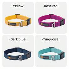 舒适的内衬狗项圈，同品牌设计，适合中大型宠物 - 彩色 - 查看 6