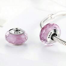 WOSTU WOSTU 1 buc 925 Sterling Silver Pearl Pearl Pearl Pearl Pearl Charms pentru brățară DIY bijuterii fine accesorii