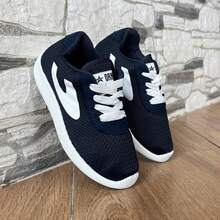 Tenis deportivos para niño/a  – Ligeros, cómodos y resistentes para uso diario - Azul Marino - Ver 2