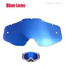 Hot 100 Motorcycle Glasses Goggles Motocross Goggles Helmet MX Moto Dirt Bike ATV Ski Outdoor Sports Glass Scooter Googles Mask - chỉ có kính bảo hộ - Xem 10