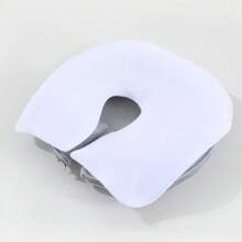 HMQ beauty Heated Massage Desk Cradle Cover Salon Massage Bed Hole Towel Spa U-Shaped Facial Pillow Headrest Cushion Relax Chair SPA Facial Rest Cover