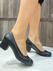 Elegant Women's Heel In Napa. - Black - View 3