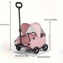 Pet Strollers - Rosa - Übersicht 9