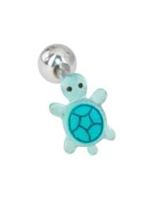 1.6x16mm Stainless Steel Cute Turtle Resin Cartoon Animal Tongue Ring Piercing Jewelry - Turtle Tongue Studs - View 26