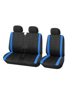2+1 Seat Covers,Polyester Fiber,Easy To Install, Single And Double Car Seat Covers,Fits Most , Trucks, Truck Front Seat Covers,Protect Your Car Interior.
