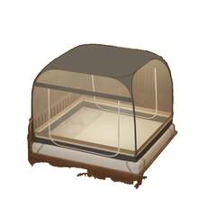 Mosquito Net - Grau (Einzeltür, ganzer Boden), staubdichte Oberseite - Übersicht 5