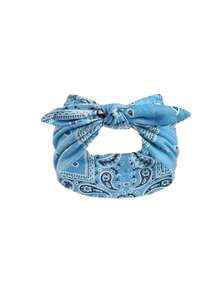 1pc Elegant & Cute Paisley Bow Headband, Loose Elastic Headband Suitable For Sports, Outdoor Activities And Daily Wear, All Seasons Hair Accessories Sports Hair Bands Women Turban Running Hair Wrap Cycling Sweatband Autumn Accessories Fall Winter For Vacation Outfits Woman Elegant Scarf Women Bandanas Soft Headwrap - Multicolor - View 7