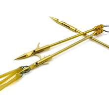 1pc Outdoor Fishing Tool, Stainless Steel Detachable Fishing Spear With Accessories, High Quality Durable Slingshot Fishing Kit - Gold - View 2