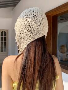Random Style & Color Bohemian Vintage Handmade Tassel Fashion Ball Knitted Wool Beanie Hat, Unisex Warm Ear Warmer Headband, Suitable For Winter Outdoor Activities (Such As Skiing And Travel) And Autumn Accessories - Multicolor - View 8