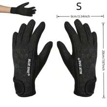 Rękawice do nurkowania z cienkiego neoprenu o grubości 1,5 mm, odporne na zużycie, antypoślizgowe, do kajakarstwa i snorkelingu, ciepłe do sportów pływackich i nurkowania na świeżym powietrzu