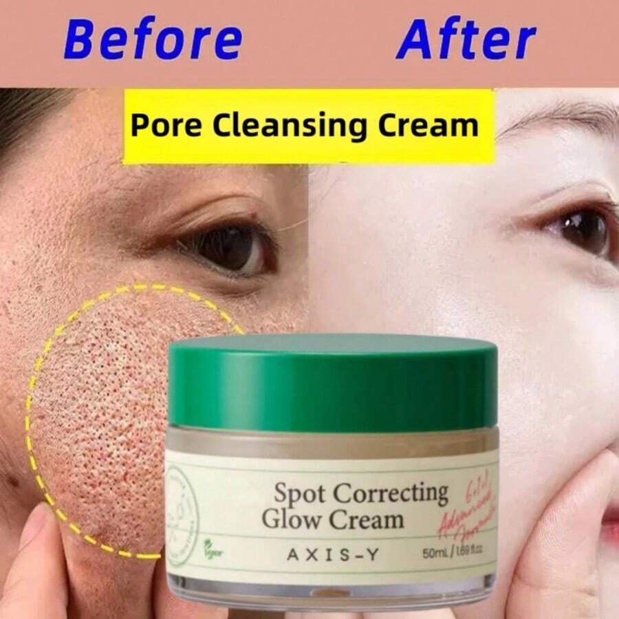 Pore Cleansing Cream - Minimizes Pores, Removes Blackheads, Treats Acne, Brightens Skin, Moisturizes And Smoothens Skin, Skincare