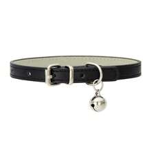 1pcs Halloween Dark Sweet Cool Spicy Girl Niche Design Choker Leather Bell Choker Versatile Neck Chain For Women - màu đen - Xem 5