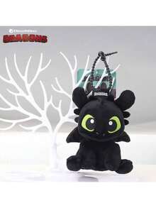 Universal Pictures 官方授权《驯龙高手》无牙仔毛绒背包挂件，可爱包包吊坠，钥匙扣毛绒装饰，卡通治愈系毛绒玩偶背包配件，圣诞节生日礼物，送给家人和朋友 - Regular Version - 查看 7