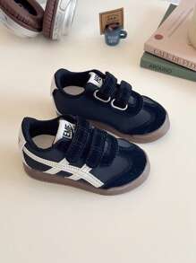 Korean-Style Slip-On Shoes For Kids (Boys And Girls) – New Spring And Autumn Styles: Casual Soft-Soled Sports Shoes With Leather Upper For Girls, Toddler Sports Shoes