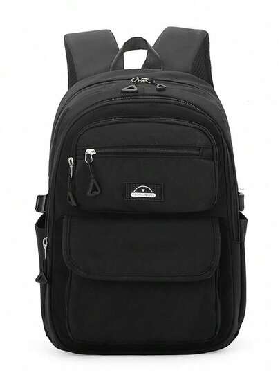 Mochila de escolar nylon casual Feminina resistência impermeável