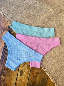 Kit 10 Calcinha Tanga Textura Fashion Moda Feminina Conforto