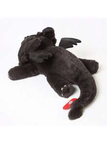 Universal Pictures 无牙仔毛绒玩偶，柔软毛绒抱枕，可爱装饰枕，采用柔软仿毛皮材质，适合沙发、卧室、客厅、圣诞节、新年、复活节家居装饰，也是送给家人和朋友的生日礼物。