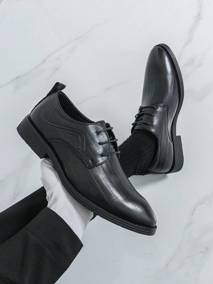 男士时尚一脚蹬乐福鞋，英伦风格商务休闲日常步行鞋，大码