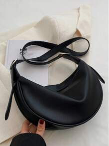 Bolsa Feminina de Ombro Tiracolo Alça Regulavel Fechamento em Ziper