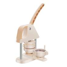 3-In-1 DIY Pin Button Maker Machine With 300 Button Parts - Badge Press For 25/32/58mm Sizes - Pink - View 11