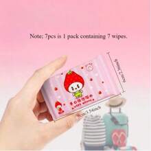 Natural Formula Daily Cleansing Wet Wipes, Small Travel Pack, Non-Additive