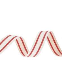 10码/卷 圣诞条纹丝带，礼品包装丝带，天然工艺缎带，DIY手工制作，节日婚礼情人节生日派对装饰，礼品包装 - 彩色 - 查看 9