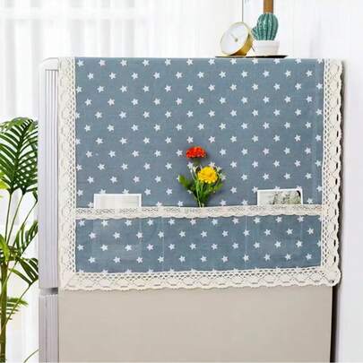 冷蔵庫ダストカバー ポケット付き、ほとんどの冷蔵庫と洗濯機に対応