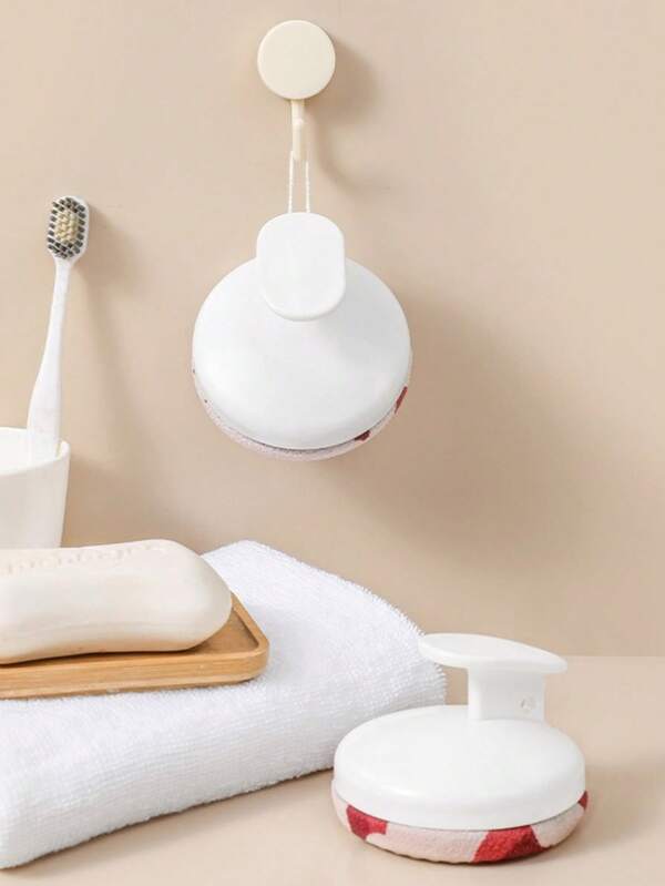 1 pieza Cepillo exfoliante de mano sin esfuerzo, herramienta de cepillado para el baño, con gran poder de cepillado, cepillado sin esfuerzo y no dañino para la piel