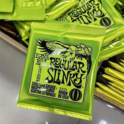 3 Sets Ernie Ball 2223 Super Slinky Nickel Wound Electric Guitar Strings 9-42