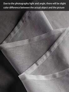 Ombre Single Panel Sheer Curtain - Multicolor - View 5