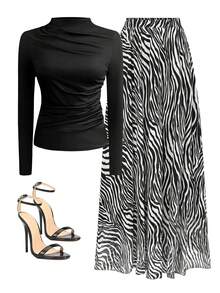 Women Two-Piece Outfits - Multicolor - View 1
