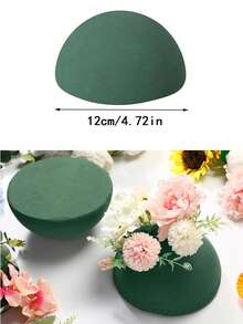 1 件圆柱形花艺泡沫/长方形花艺泡沫/半球形花艺泡沫/新娘捧花架/长方形花艺泡沫（带挂盒）/方形花艺泡沫（带五爪吸盘）/心形吸盘花艺泡沫/小圆盘（带花艺泡沫）/小圆碗（带网）/环形花艺泡沫，DIY 花艺包装材料及配件，吸水性强的强化花艺泡沫，家居工艺品用圆盘，人造植物花束布置，新娘捧花，婚车装饰，庭院和花园装饰，DIY 花艺布置 - 花泥多色 - 查看 8