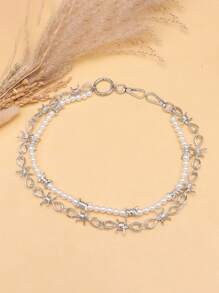 1pc Punk Style Thorn Necklace Pants Chain Accessory, Unique Street Fashion Accessory Suitable For Daily Wear - Multicolor - View 10