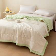 Duvets & Down Comforters - Hand-wrapped Summer Quilt-white Powder - View 7