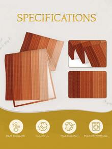 1 tấm thảm trải bàn vải lanh, thảm phòng khách và bàn ăn hiện đại, có thể giặt được, thích hợp cho nhà bếp, bàn ăn, tiệc tùng, trang trí đám cưới, phong cách cổ điển, thích hợp cho lối vào, tụ họp gia đình, bàn cà phê, phòng khách - trái cam - Xem 7